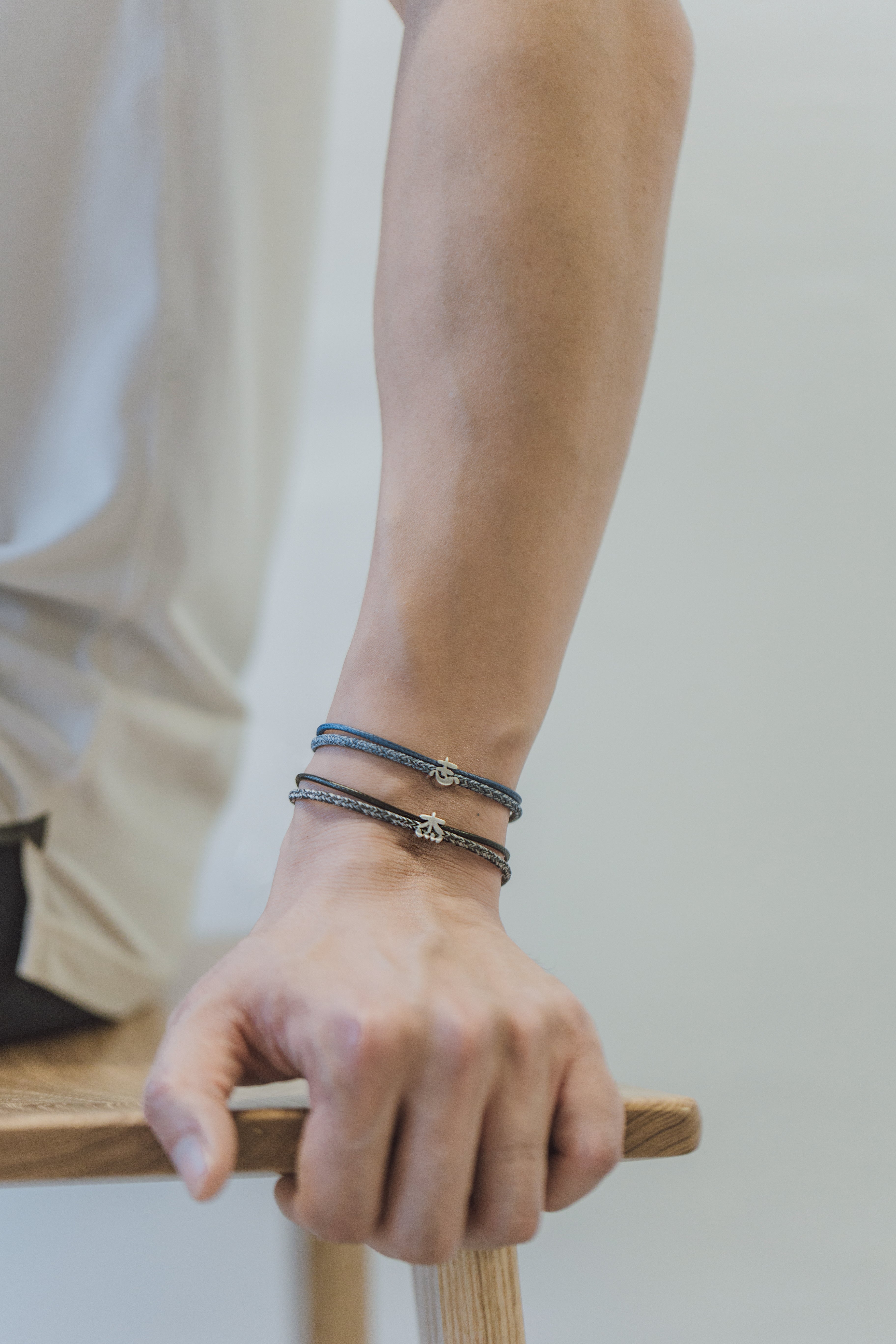 Bespoke Single Character Cord Bracelet