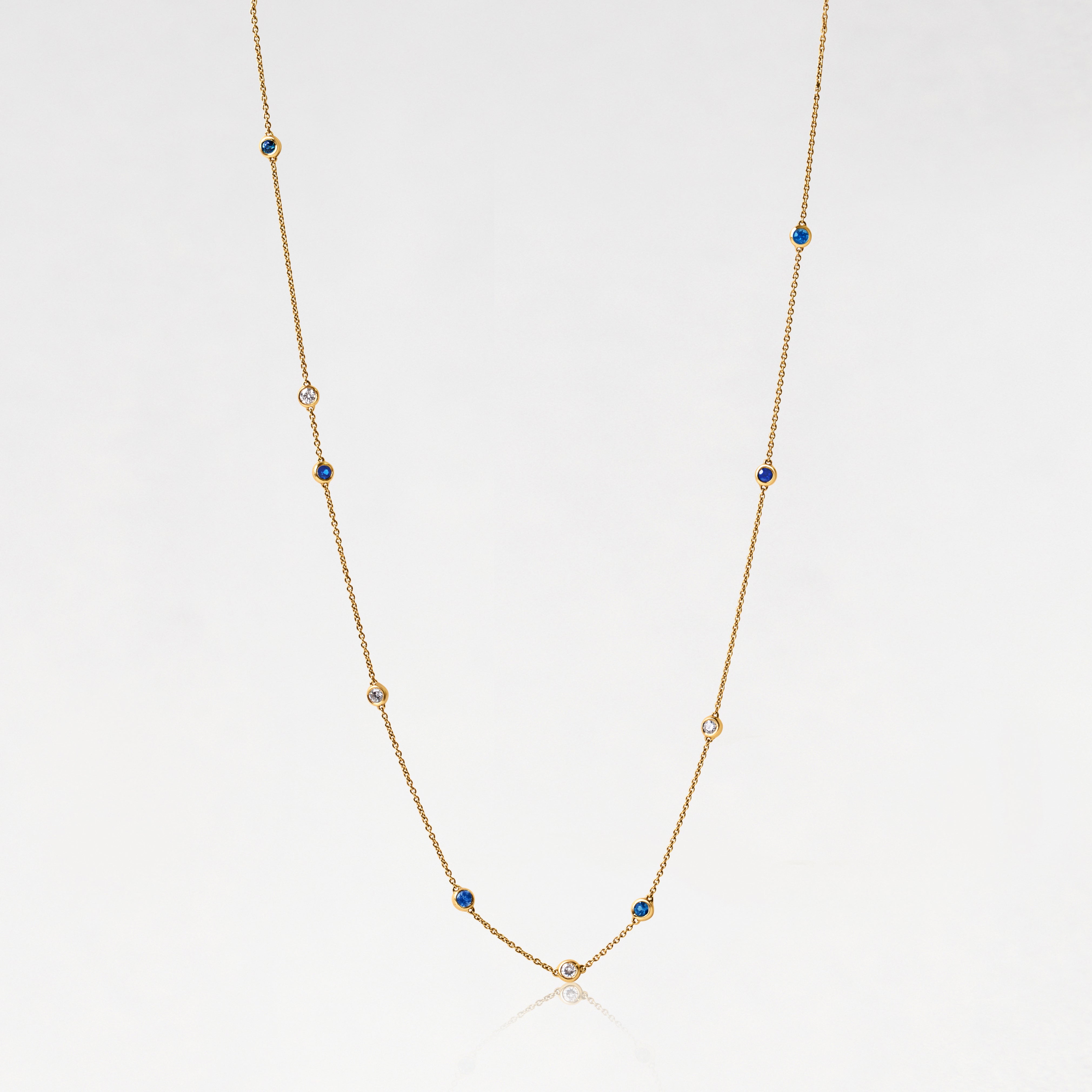 By the Yard Gemstones Chain