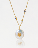 Serendipity 緣 Pearl Pebble Pendant
