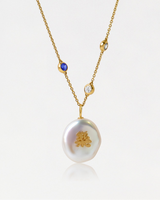 Joy 樂 Pearl Pebble Pendant