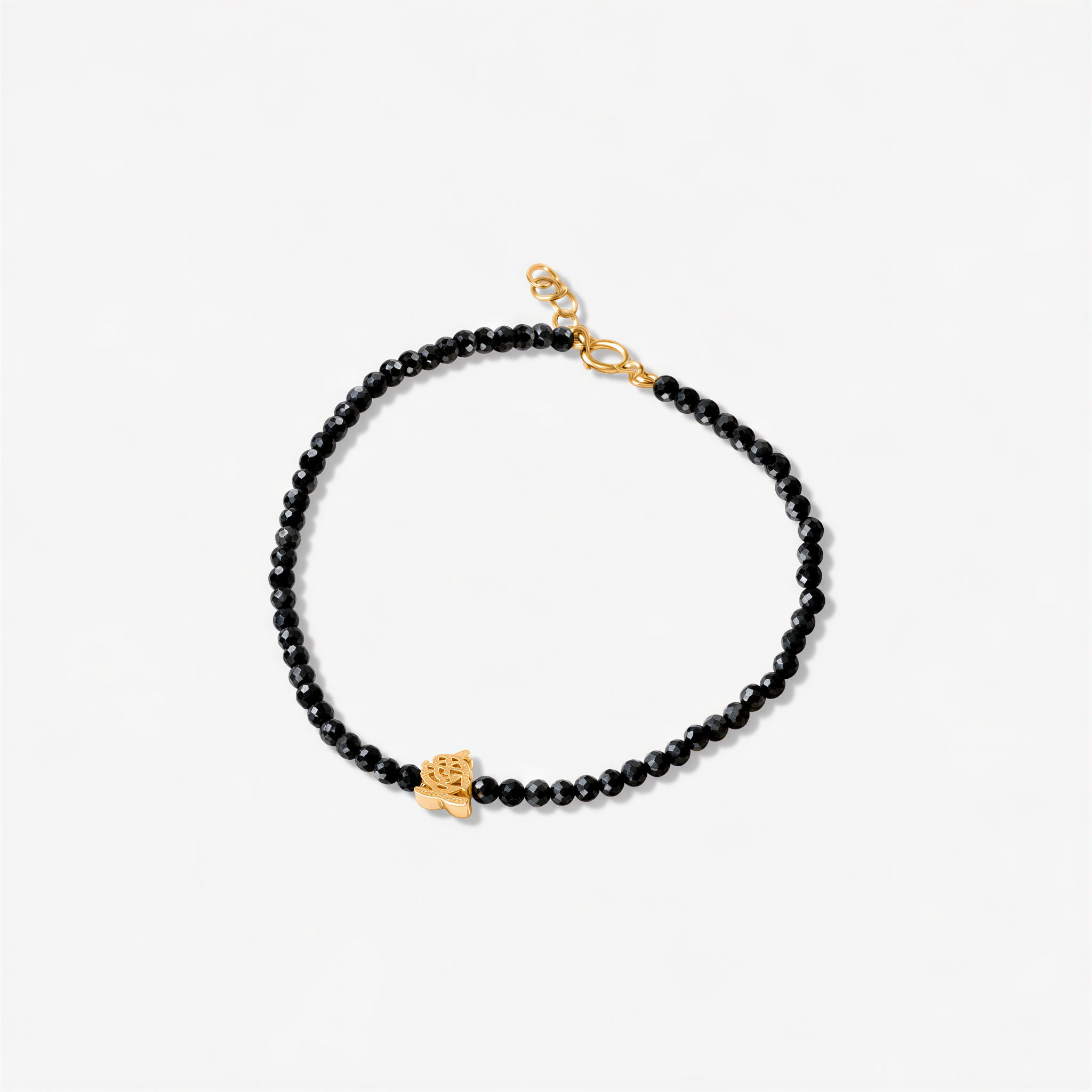 Love 愛 Spinel Bead Bracelet