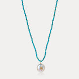 Turquoise Beaded Necklace