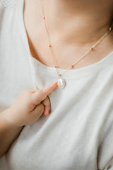 SERENDIPITY Pearl Pebble Pendant
