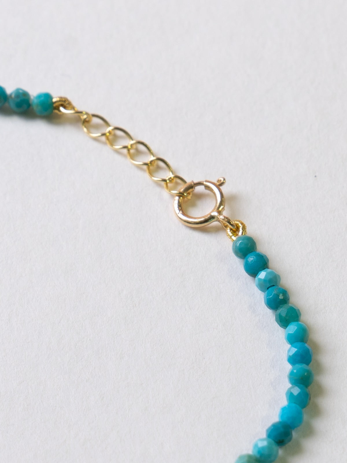 Love 愛 Turquoise Bead Bracelet