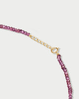 Garnet Beaded Necklace