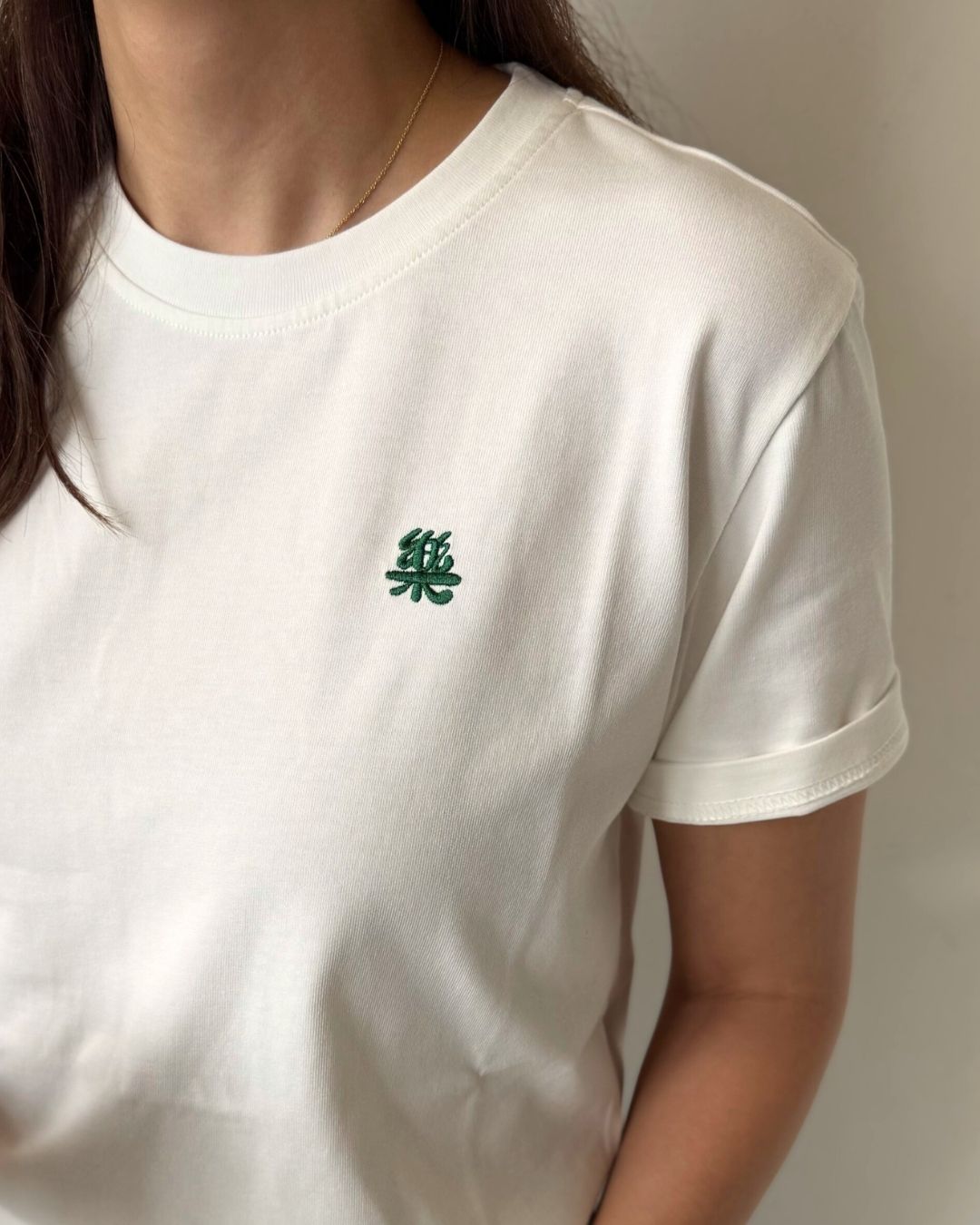 Joy 樂 Embroidered T-Shirt