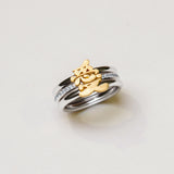 Love Trio Stacked Rings