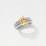 Love Trio Stacked Rings