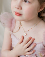 Joy 樂 Pearl Pebble Pendant